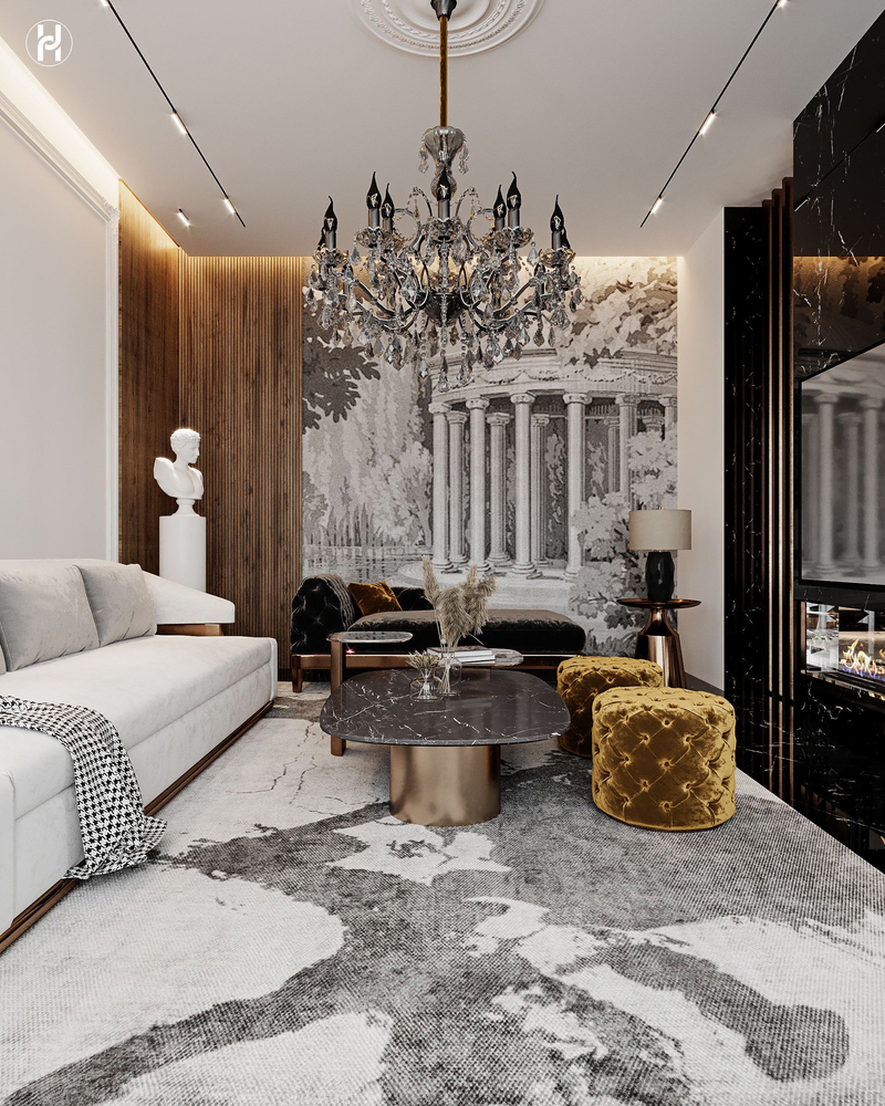 Modern Luxury Living Room Design