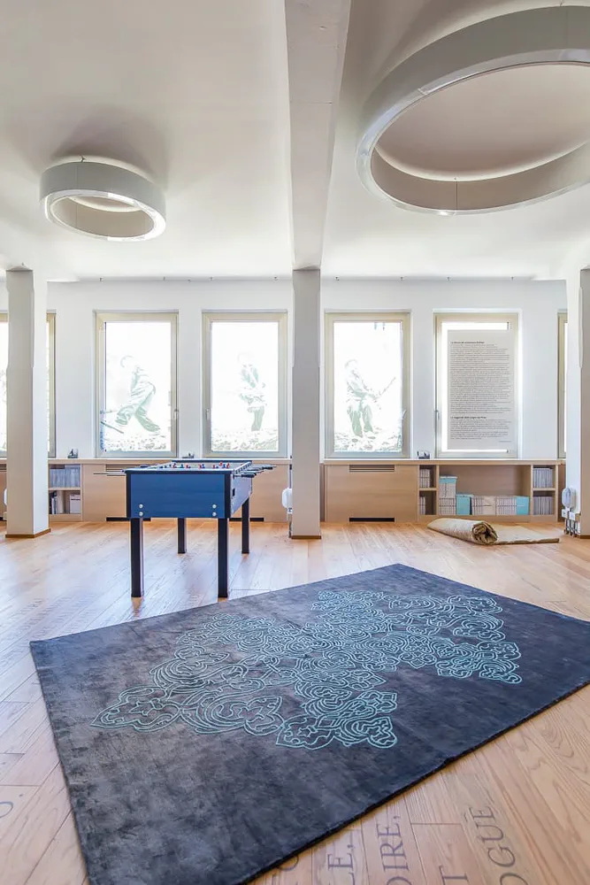 Modern Dining Room with Handicap Accessible Design