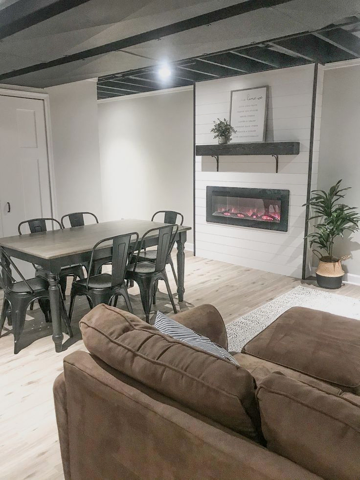 Rustic Modern Fusion Living Room Design