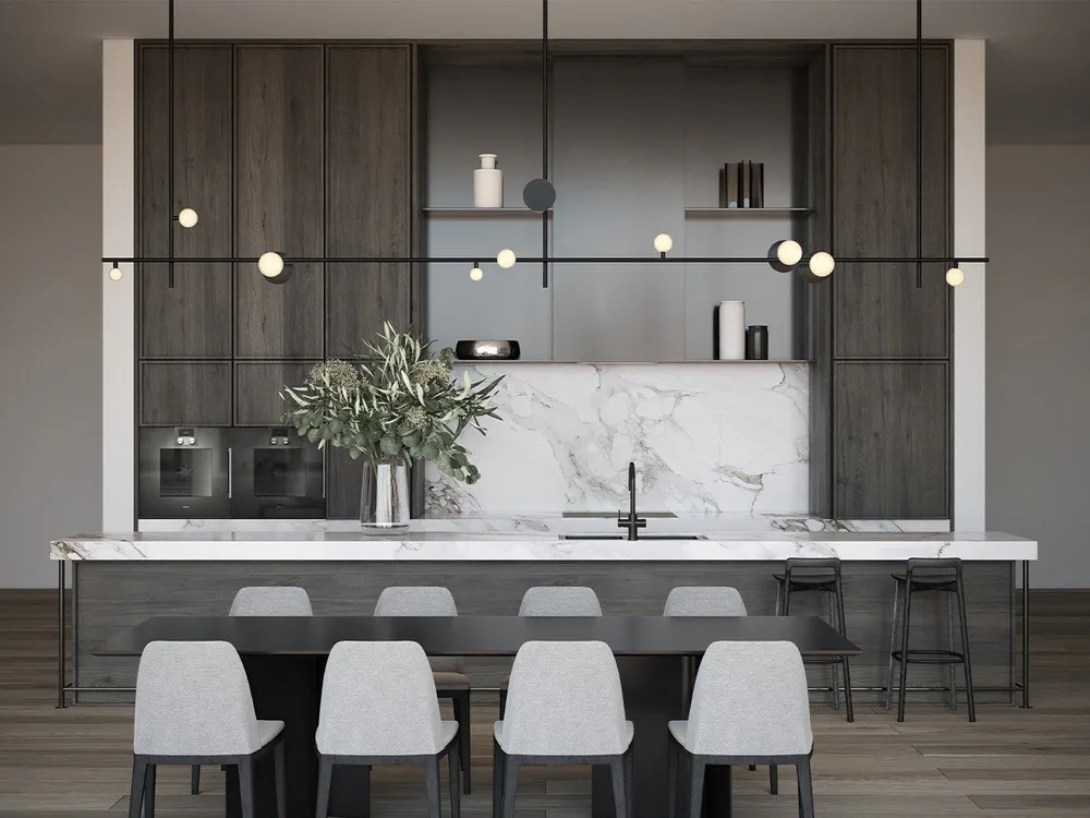 Modern Moroccan Elegance in Dining