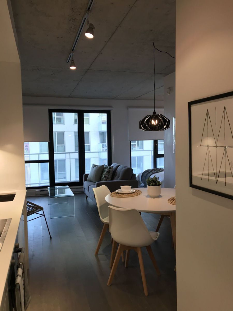Modern Minimalist Kitchen-Dining Fusion