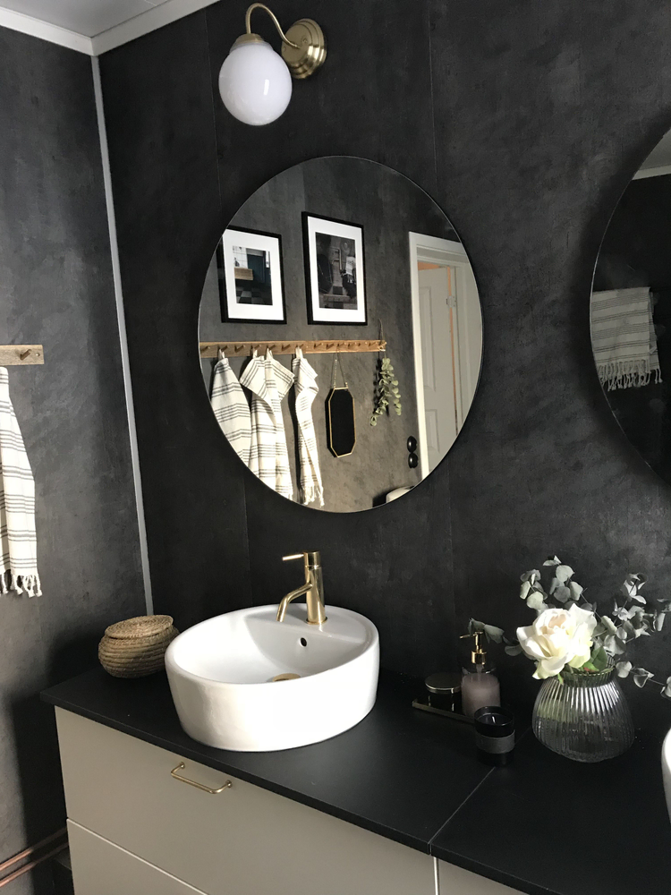 Modern Chic Country Retreat Bathroom