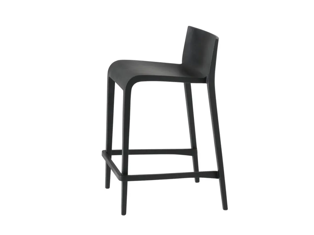Polypropylene Stool with Back Nassau 537B Et polypropylene