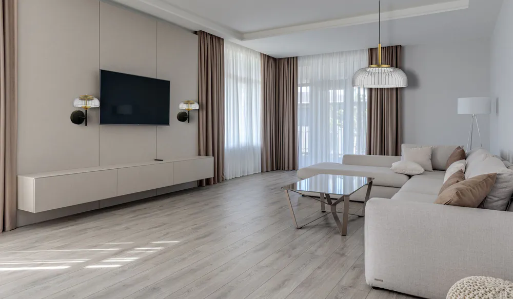 Modern Eco-Friendly Living Room Design for a Venture Capitalist