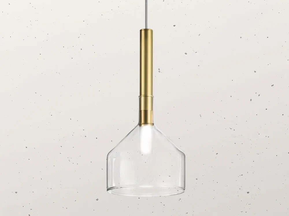 Brass Pendant Lamp ALCHIMIA 277.02