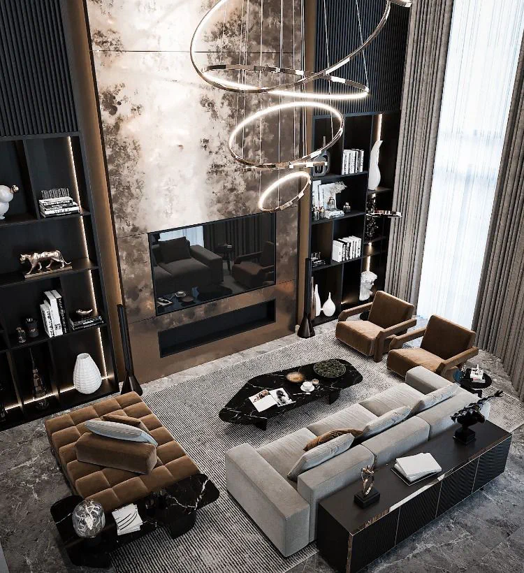 Modern Luxury Living Room Design
