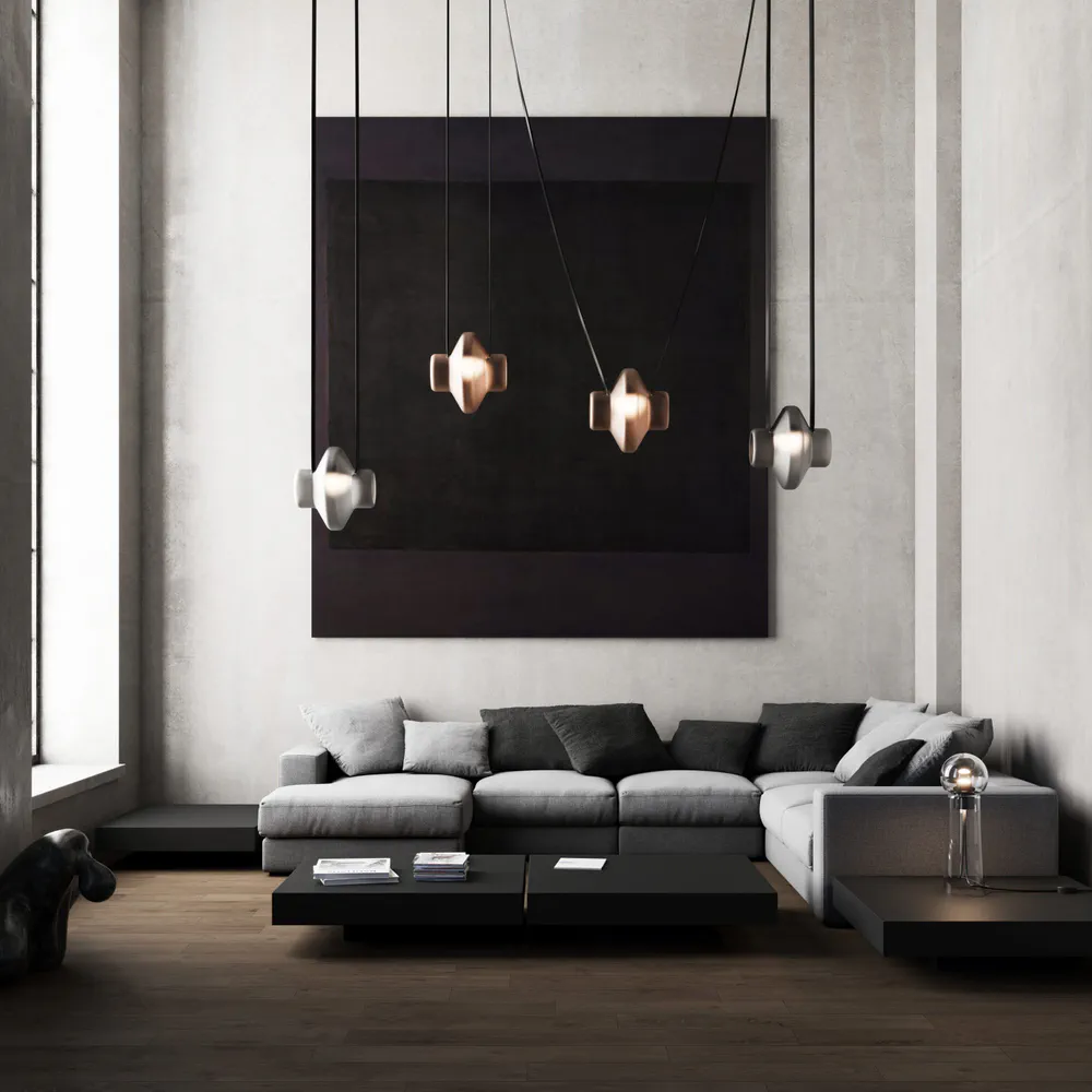 Modern Art Deco Revival Living Room Design