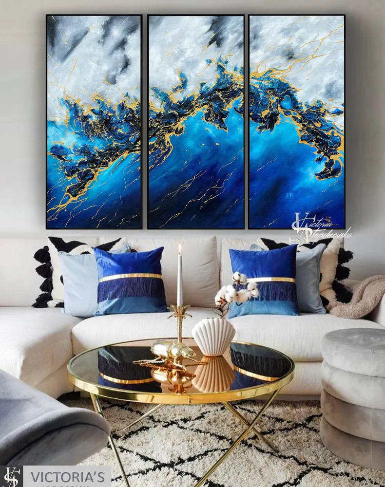 Modern French Provincial Living Room Design with Teal Accents