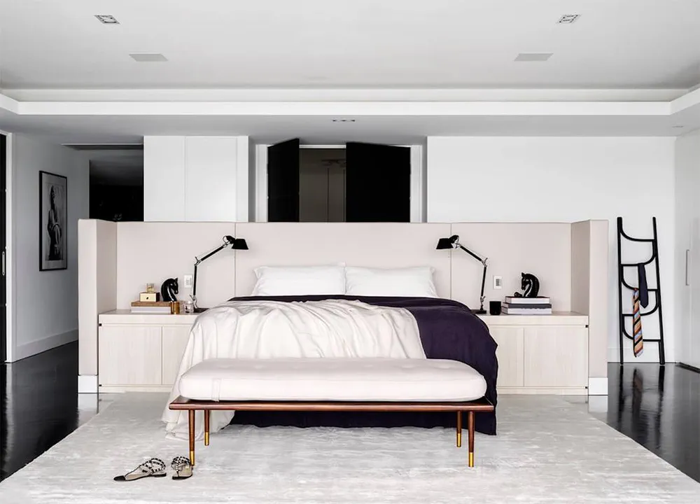 Modern Minimalist Cozy Bedroom