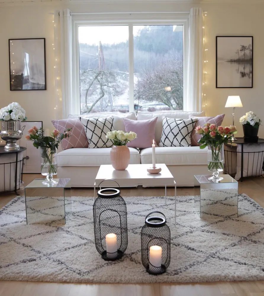 Cozy California Charm Living Room