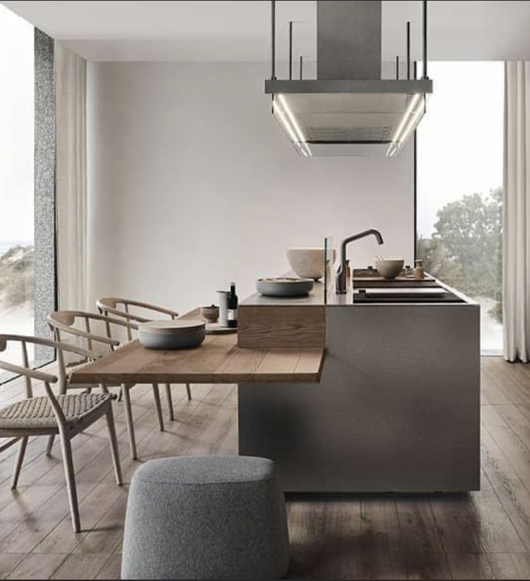 Modern Dining Room with Sustainable Materials