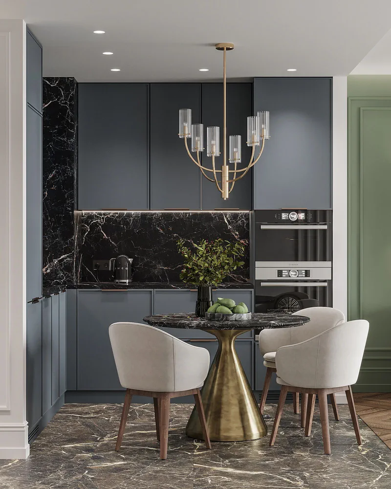 Nordic Noir Castle Interior Transformation