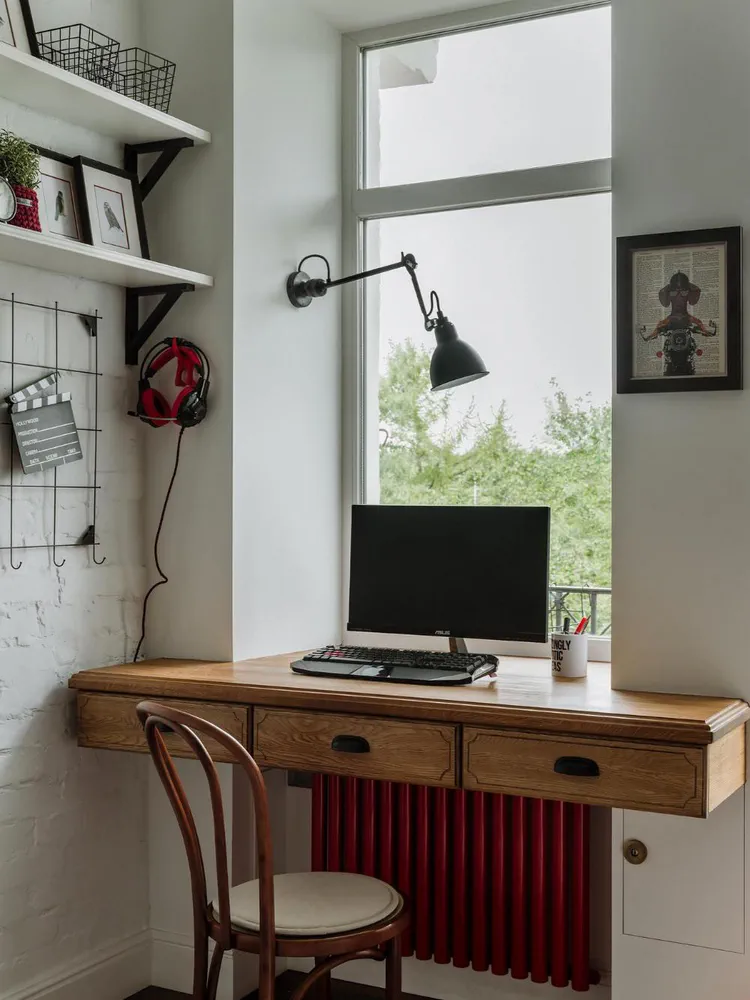 Sophisticated Bohemian Home Office Design