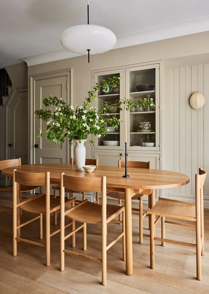 Bright & Airy Scandinavian Dining Space