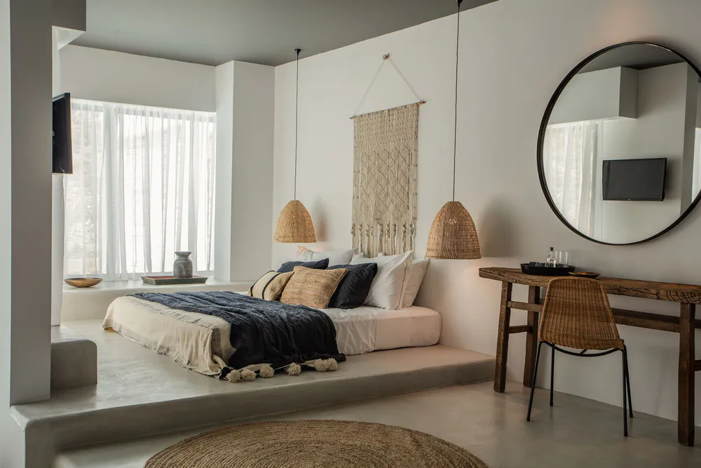Elegant Bohemian Bedroom Sanctuary