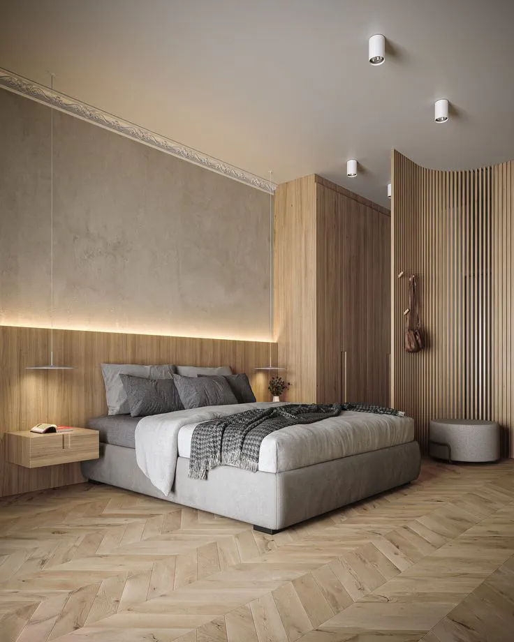 Serene Modern Bedroom Retreat
