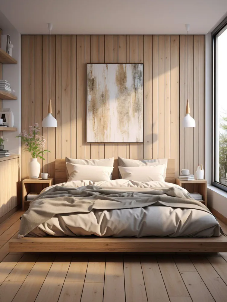 Serene Modern Bedroom Retreat