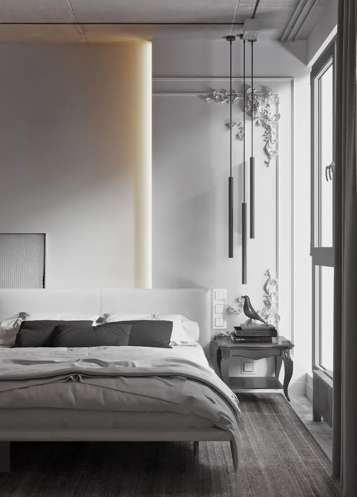 Modern Minimalist Hygge Bedroom