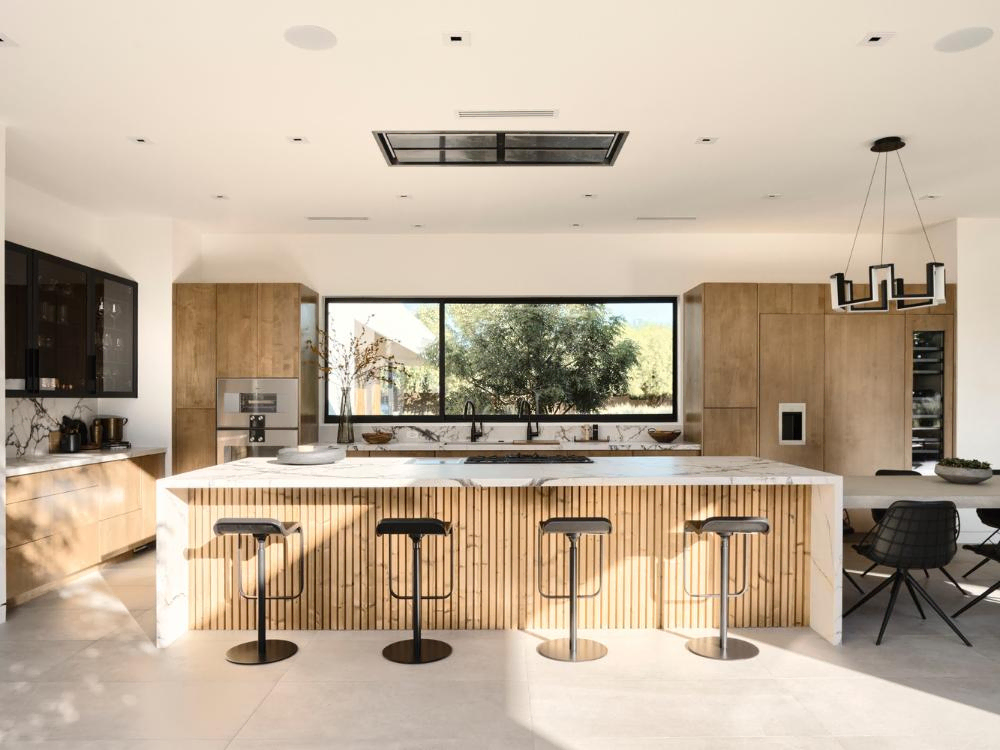 Bright Modern Scandinavian Kitchen