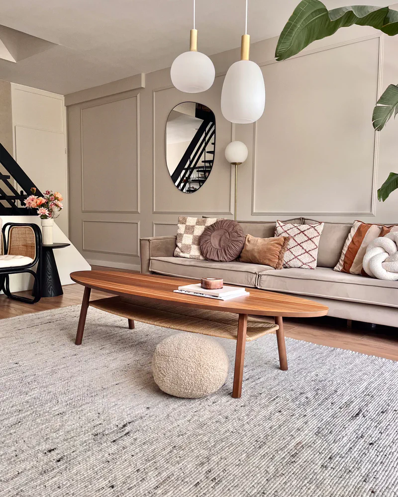 Serene Japanese Minimalism Living Room