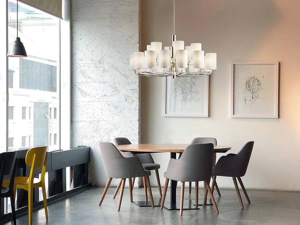 Modern Industrial Sustainable Living Room Design