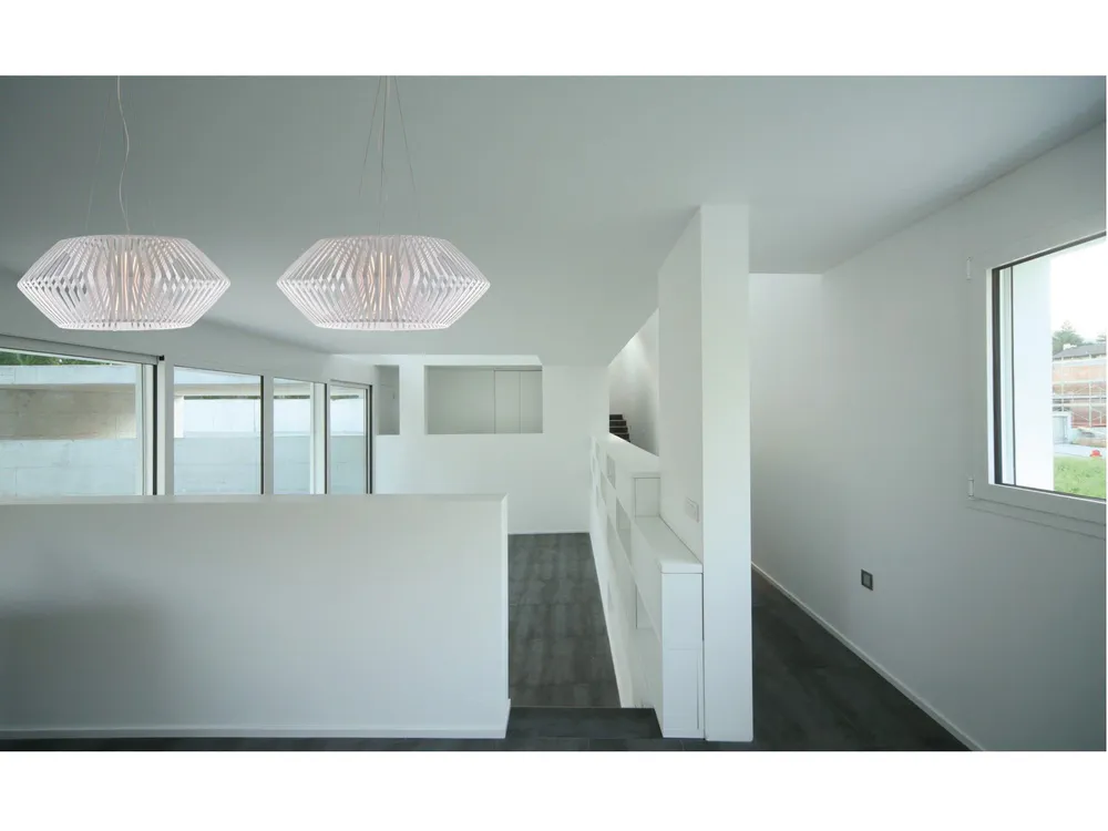 Mid-century modern living room design
