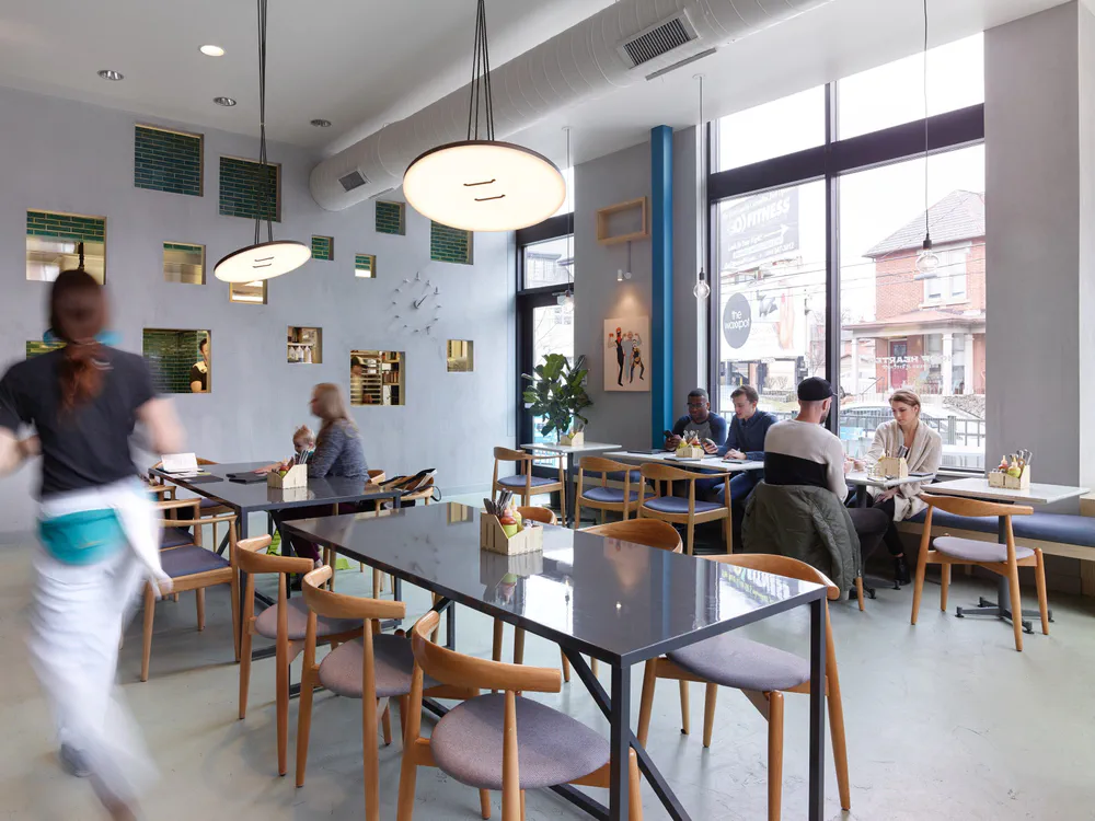 Modern Nordic Noir Restaurant Design for Sustainability Advocate