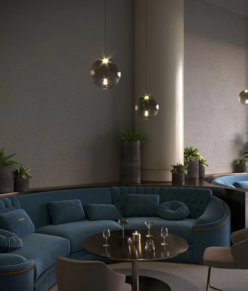 Modern Living Room Design for a Senior Investment Banker