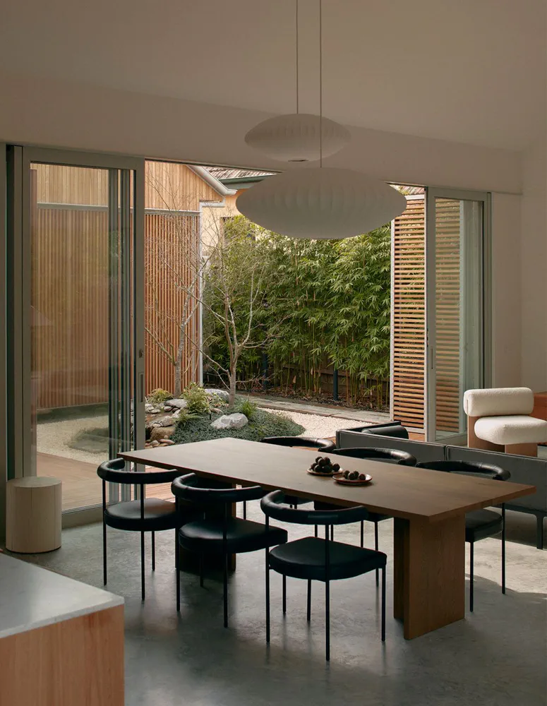 Chic Nordic Noir Kitchen Oasis