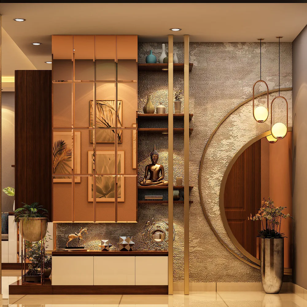 Modern British Colonial Living Room Design for Sustainability Advocate