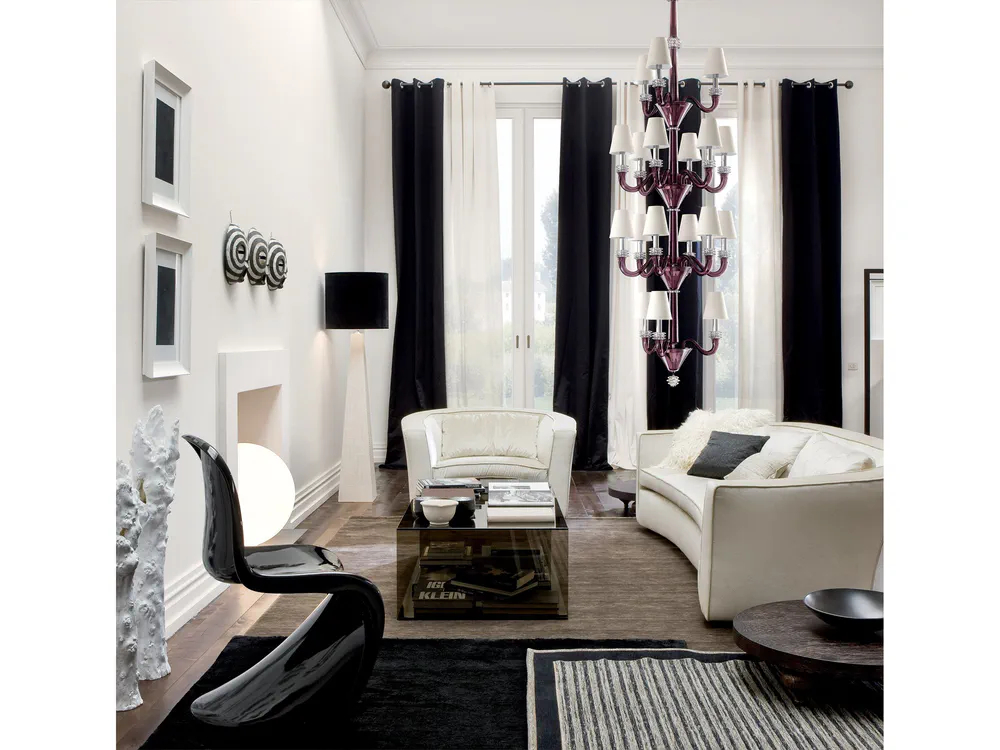 Modern Art Deco Revival Living Room Design