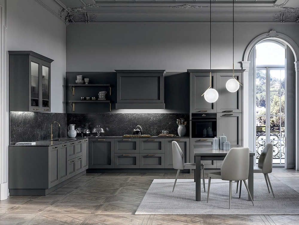 Stylish Soundproof Modern Kitchen Solution