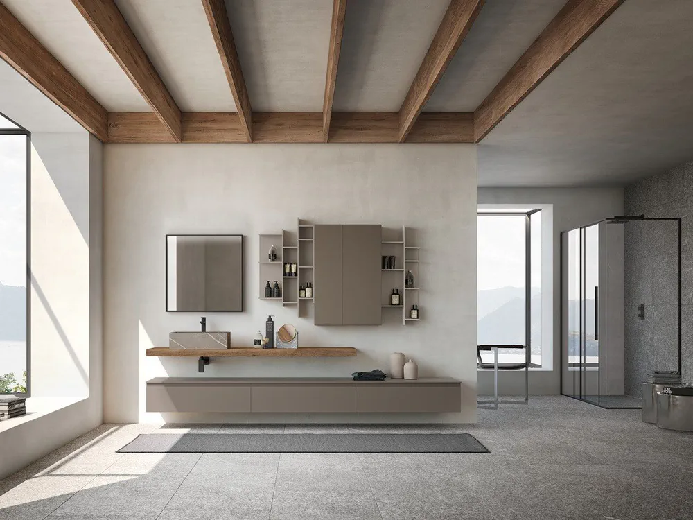 Modern Minimalist Bathroom Design for Fashion Designer