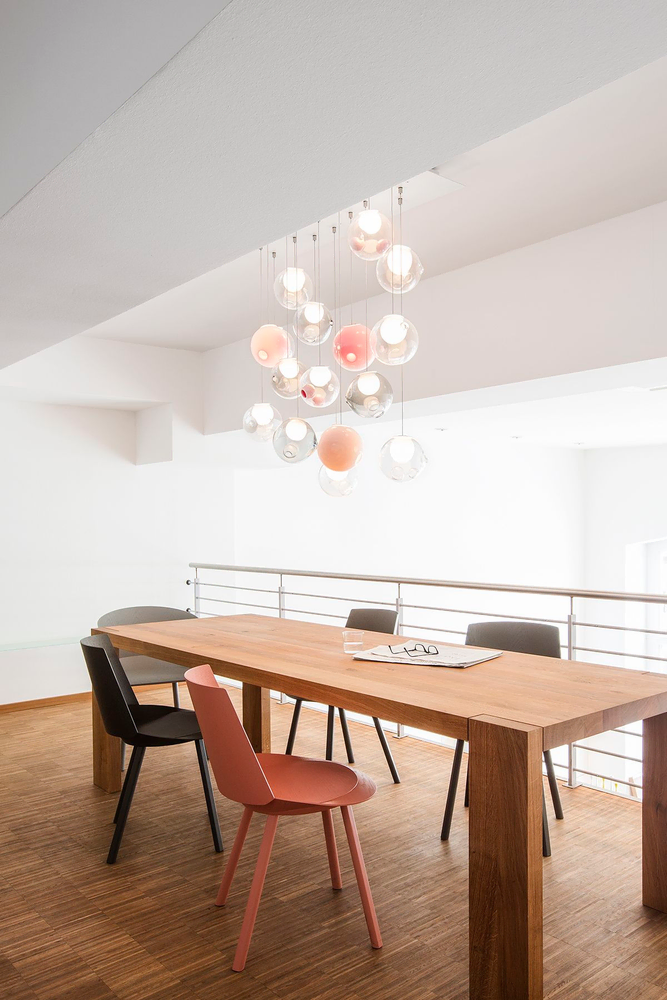 Modern Parisian Dining Room: Pet-Friendly and Handicap Accessible