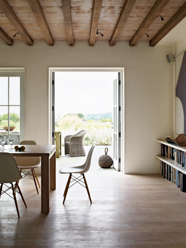 Modern Rustic Dining Area Design