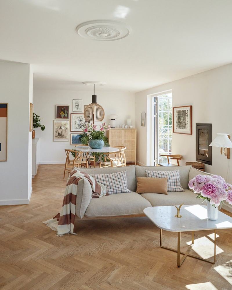 Serene Scandinavian Minimalist Space