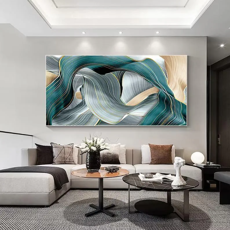Modern Living Room Design for High Society Aerospace Engineer