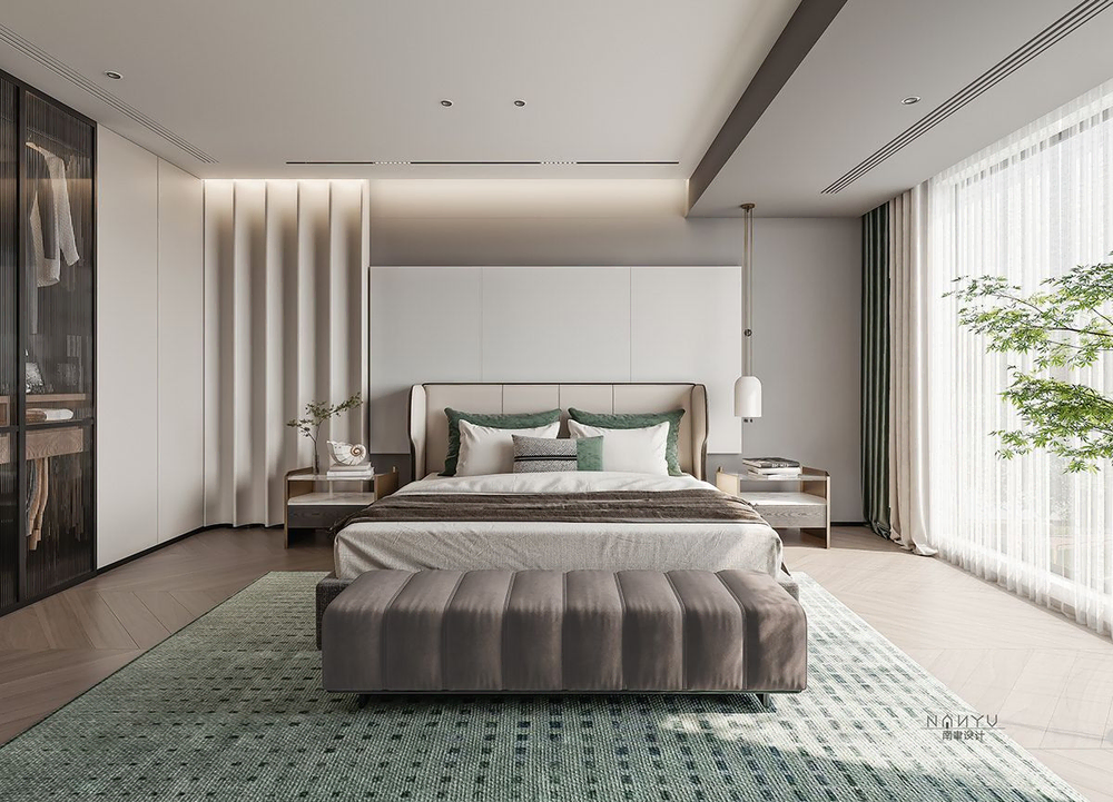 Modern Bedroom Design for a Real Estate Tycoon