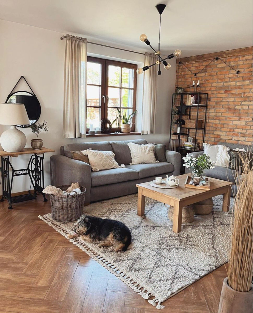 Chic Mid-century Modern Living Room