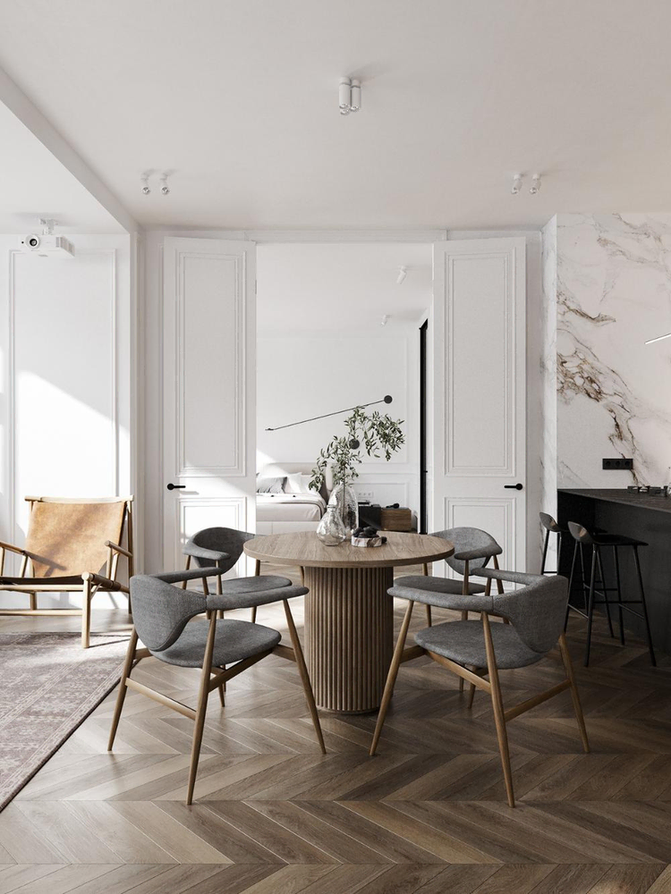 Modern Minimalist Dining Elegance