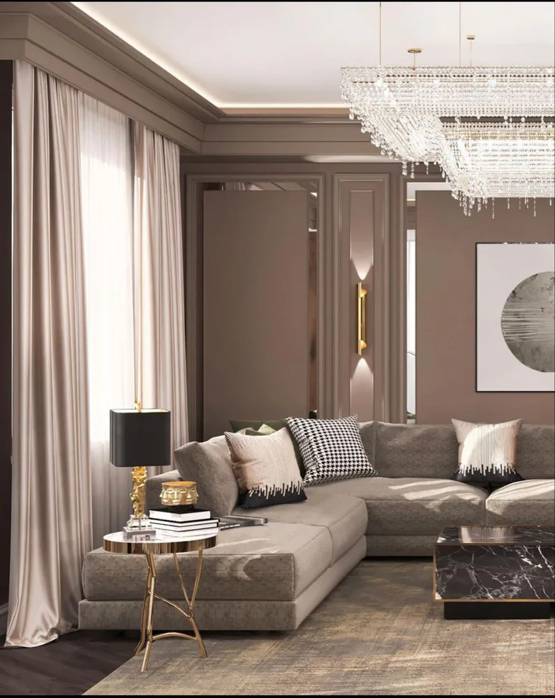 Modern Luxe Living Room Inspiration
