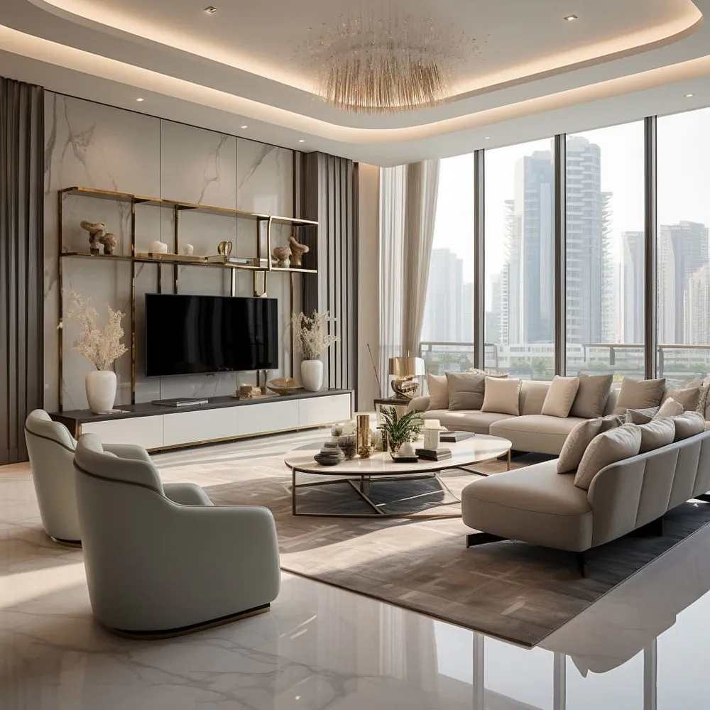 Modern Penthouse Renovation: Maximizing City and Sea Views