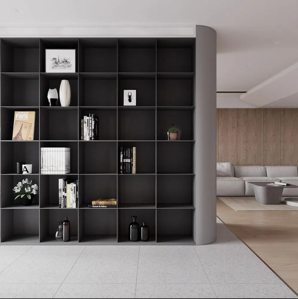 Modern Minimalist Living Room Design for a Pharmaceutical Executive