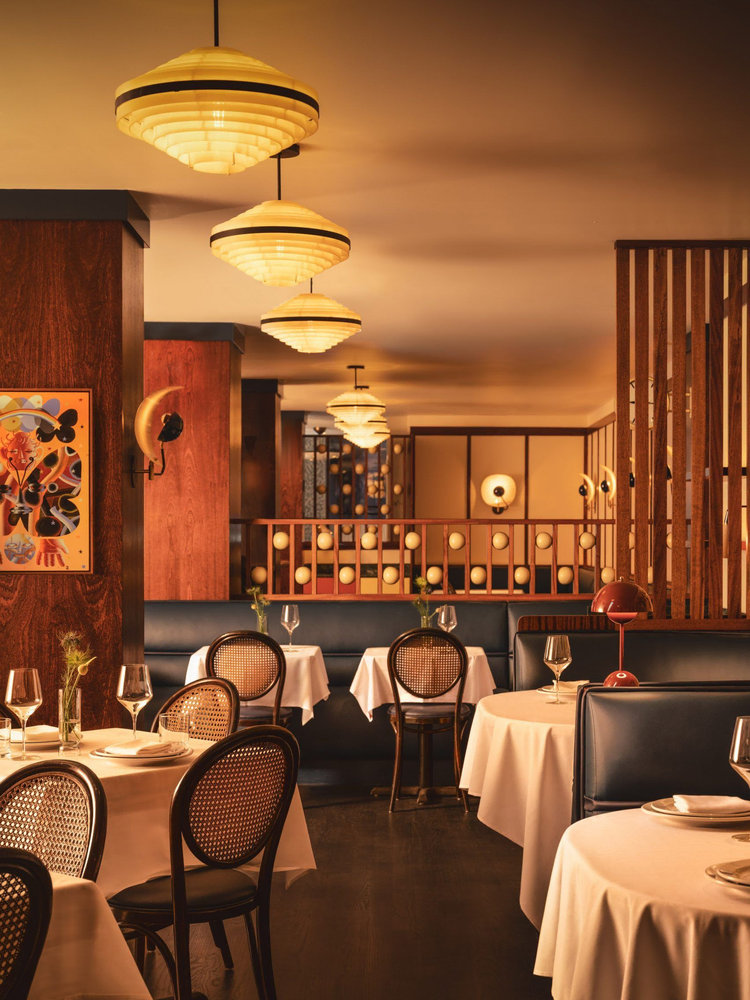 Chic Parisian Dining Retreat
