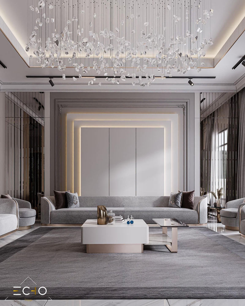 Luxurious Contemporary Living Room