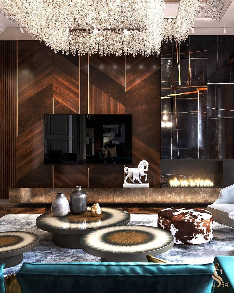 Modern Luxury Living Room Design