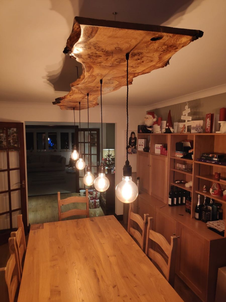Modern Industrial Dining Space