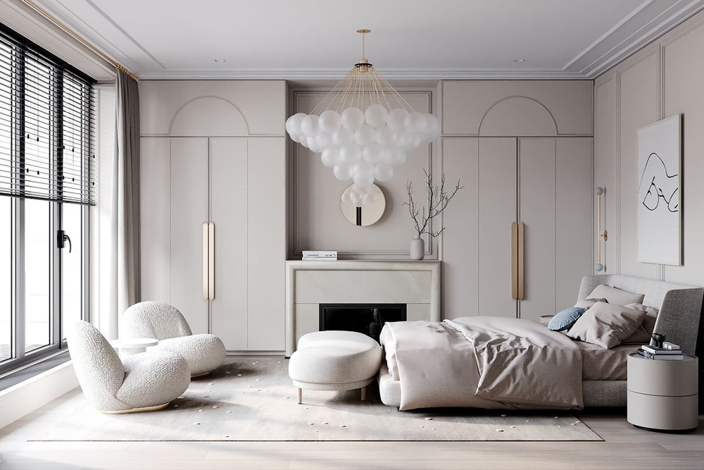 Sophisticated Mid-Century Modern Bedroom