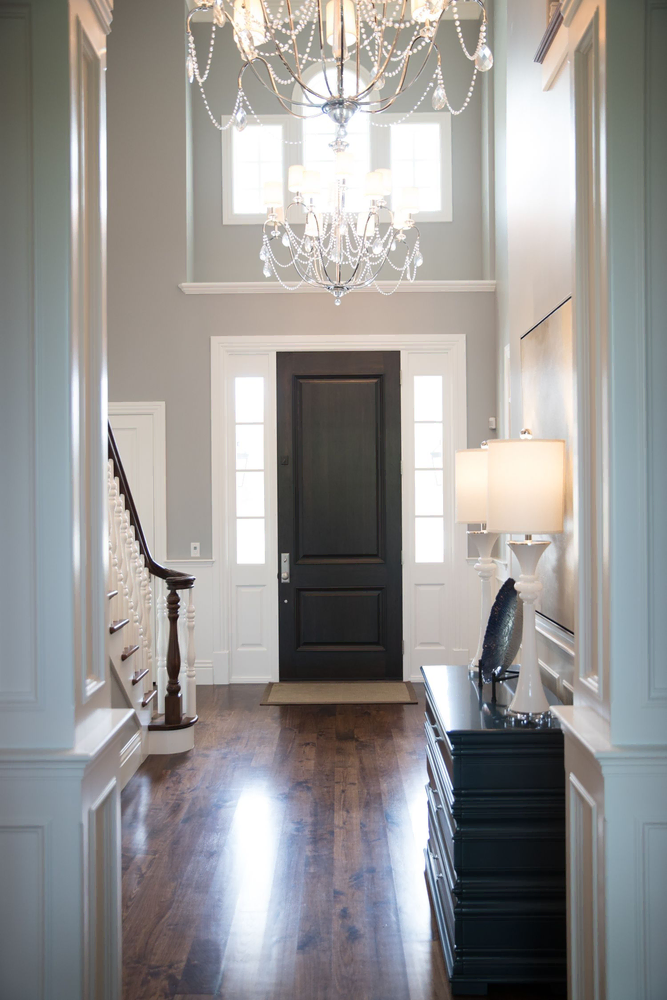 Luxurious Modern Eclectic Foyer