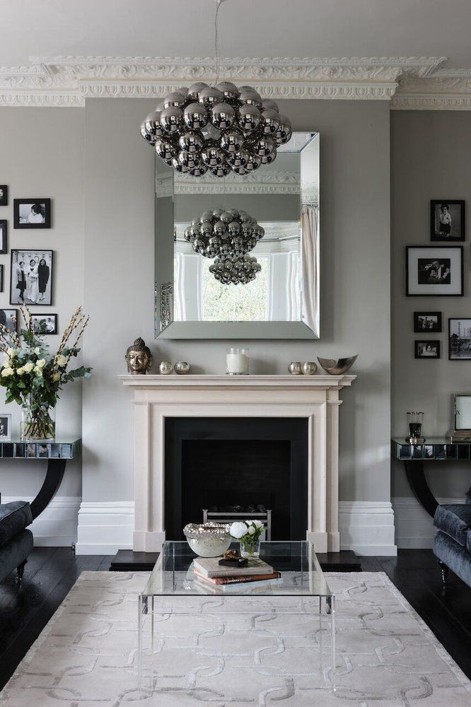 Luxurious Modern Eclectic Foyer